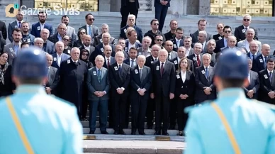 Eski Bakan Bekir Aksoy için Türkiye Büyük Millet Meclisi'nde Anma Töreni Düzenlendi
