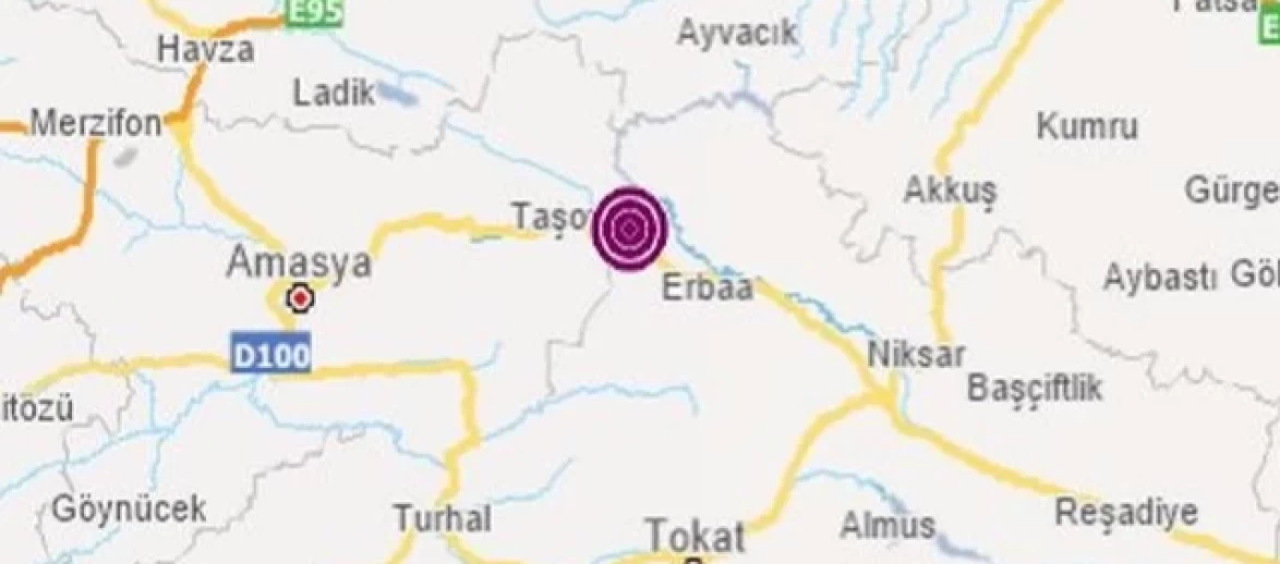 AMASYA'DA KORKUTAN DEPREM! ÇEVRE İLLERDE DE HİSSEDİLDİ