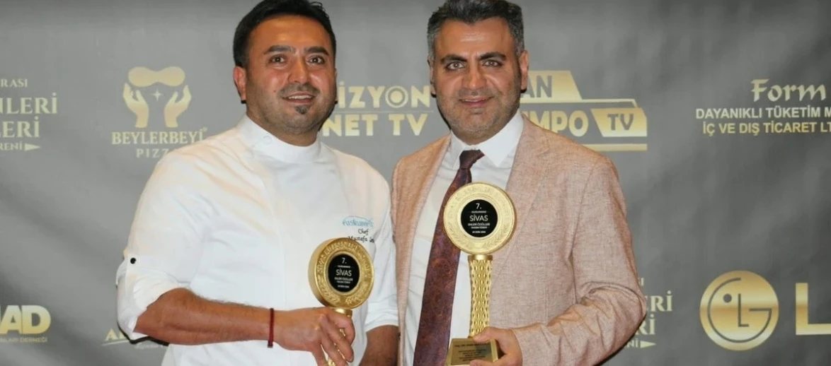 SCÜ'lü akademisyene gastronomi ödülü