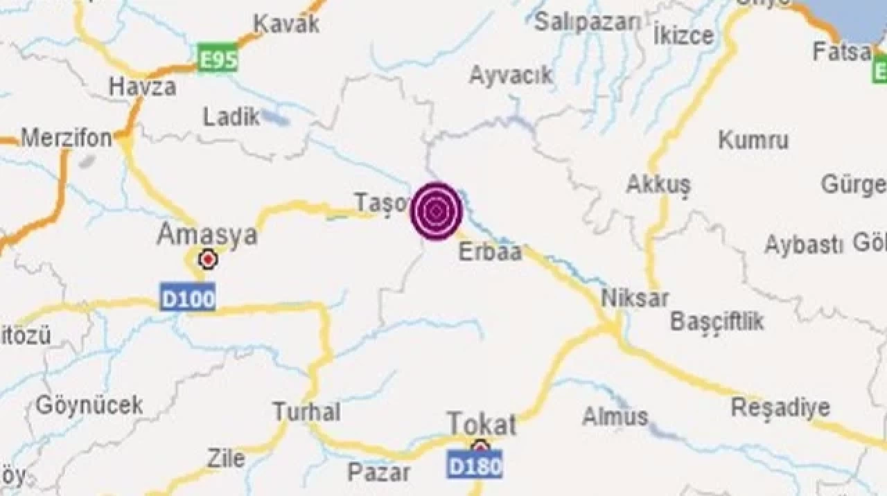 AMASYA'DA KORKUTAN DEPREM! ÇEVRE İLLERDE DE HİSSEDİLDİ