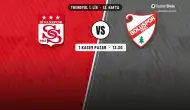 Sivasspor'da haftanın özeti: Sırada Boluspor var