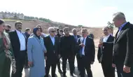 Yeni hastane bağlantı yolunda inceleme