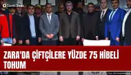 Zara'da çiftçilere yüzde 75 hibeli yem tohumu
