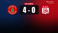Sivasspor'a İstanbul'da ağır yenilgi: 4-0