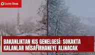 Sokakta kalan kimsesizler misafirhaneye alınacak