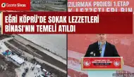 Eğri Köprü'de Sokak Lezzetleri Binası'nın temeli atıldı