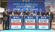 Aksu'ya 24 derslikli ilkokul
