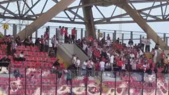 Sivasspor Taraftarları Deplasmanda Takımlarını Yalnız Bırakmadı, Tribünde Coşkuyla Destek Verdiler