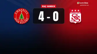 Sivasspor'a İstanbul'da ağır yenilgi: 4-0
