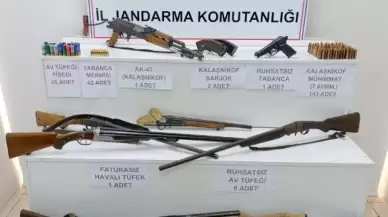 Sivas'ta Gerçekleşen Jandarma Operasyonunda Büyük Miktar Silah ve Mühimmat Ele Geçirildi