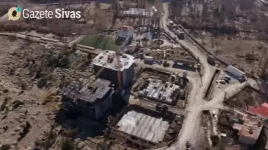 Sivas'ta Deprem Sonrası İnşa Edilen Afet Konutları Hızla Yükseliyor!