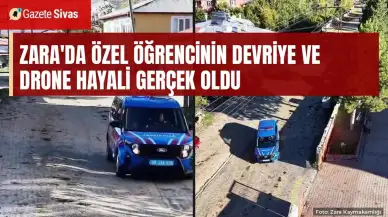 Zara'da özel öğrencinin jandarma hayali gerçek oldu