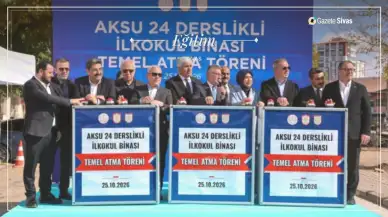 Aksu'ya 24 derslikli ilkokul