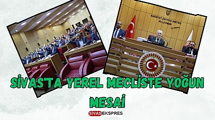 Sivas Belediye Meclisi'nde Çalışma Temposu Artıyor