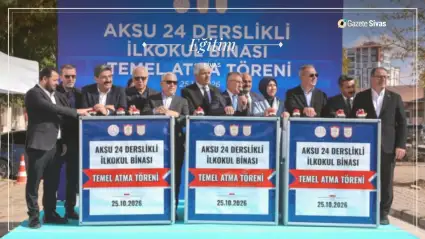 Aksu'ya 24 derslikli ilkokul