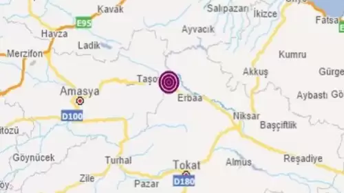 AMASYA'DA KORKUTAN DEPREM! ÇEVRE İLLERDE DE HİSSEDİLDİ