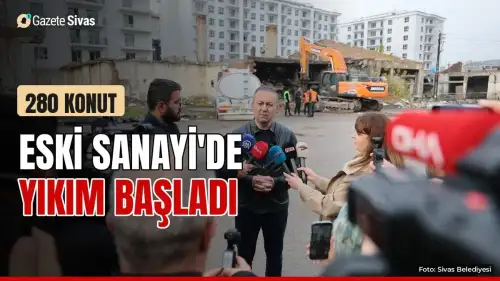 Eski Sanayi'de 3. etapta 280 konut ve 46 dükkan yapılacak