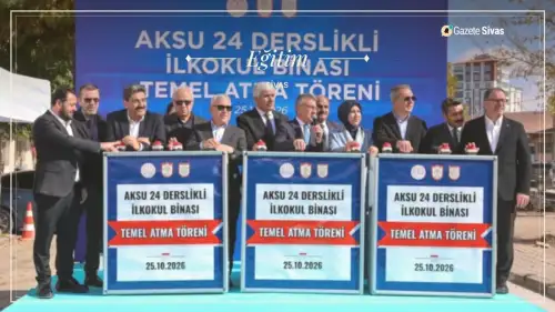 Aksu'ya 24 derslikli ilkokul
