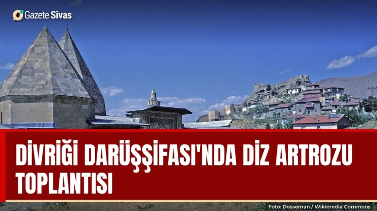 Divriği Darüşşifası'nda diz artrozu toplantısı
