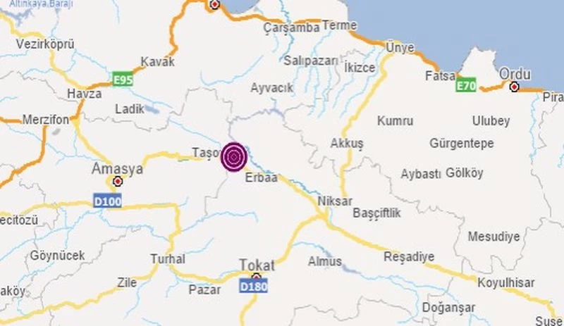 AMASYA'DA KORKUTAN DEPREM! ÇEVRE İLLERDE DE HİSSEDİLDİ
