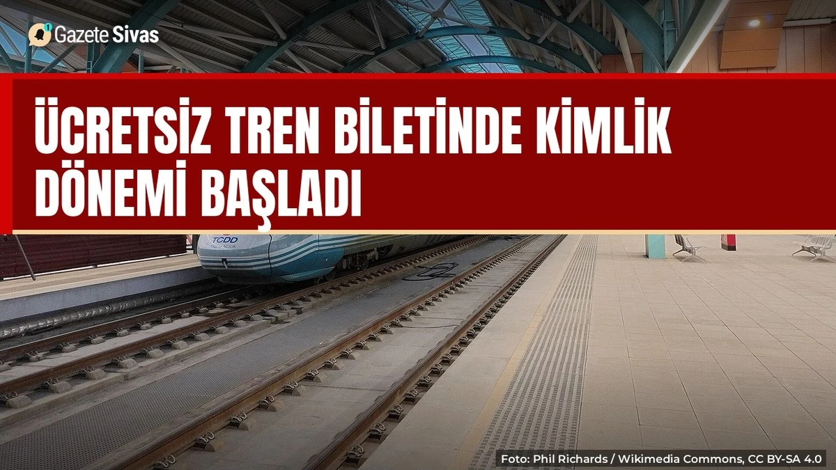Ücretsiz tren biletinde kimlik dönemi 29 Ekim'de başlıyor