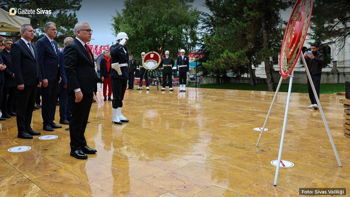 Sivas'ta 29 Ekim kutlamaları başladı