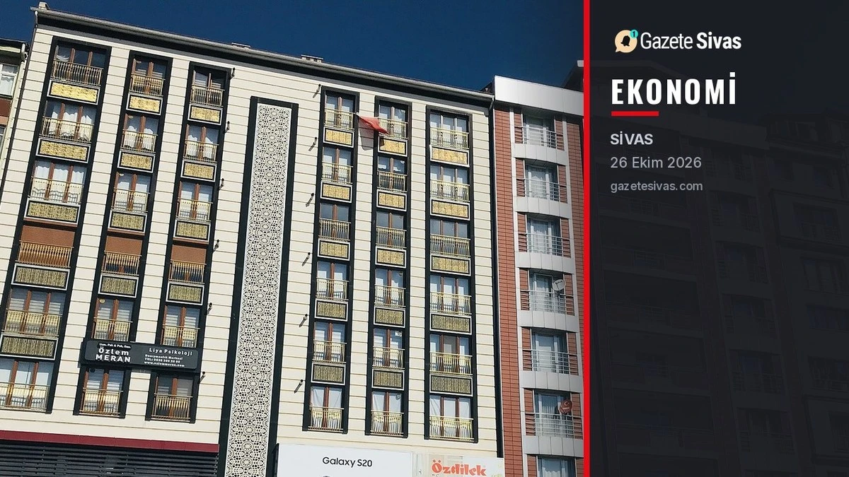 Sivas'ta eylülde 1.139 konut satıldı