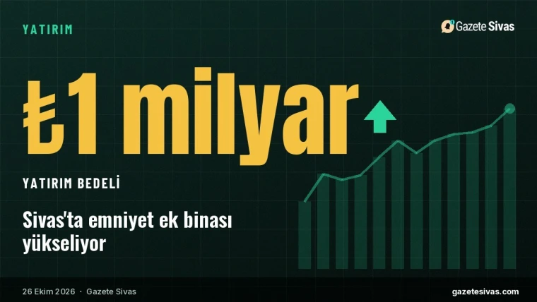 Sivas İl Emniyet Müdürlüğü Ek Hizmet Binası inşaatı bilgi kartı: 23 bin 600 metrekare, üç blok, yaklaşık 1 milyar lira