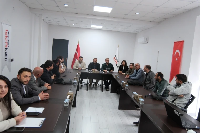 Sivas Cumhuriyet Teknokent'te KOSGEB kredi desteği bilgilendirme toplantısı