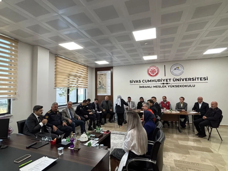 İmranlı Meslek Yüksekokulu Birim Danışma Kurulu toplantısı